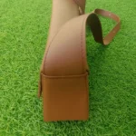 Elegant Brown Flap Shoulder Bag - Image 3